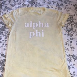 Alpha phi t shirt